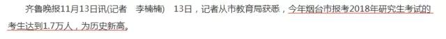 2018考研，你的競爭壓力有多大？